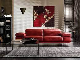 Preludio Natuzzi Red Leather Couch Living Room Red Couch Living Room Leather Couches Living Room