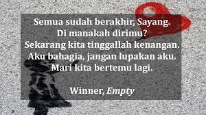 We did not find results for: Kata Kata Sedih Buat Mantan Yang Bikin Baper Kepogaul
