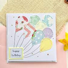 Photos can be black and white or color. Handmade Birthday Card Greetings Card Stitched Card Blank Etsy Fabric Cards Embroidery Cards
