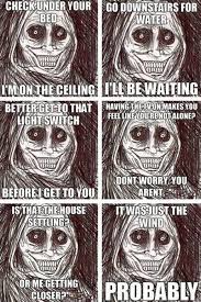 I Didn T Need Sleep Anyway Scary Funny Scary Meme Scary Movies