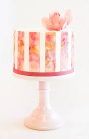 Can you use watercolor paint on a cake? How To Paint A Watercolor Cake The Cake Blog