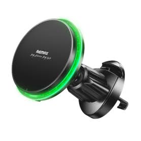 حامل سيارة مغناطيسي ريماكس MagSafe Car Holder 15W ماغ سيف مع شحن 15 واط