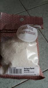 1) proses produksi kelapa parut kering (desiccated coconut) meliputi seleksi bahan baku, pengeluaran tempurung dan kulit ari, pencucian dan stabilisasi. Resepi Kek Kelapa Kering