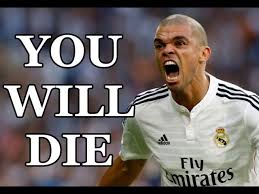 Although pepe managed to avoid a red card during the 90 minutes, he wasn't going to miss out on the drama when real madrid's clash with villarreal exploded into chaos in march 2012. Pepe Craziest Moments Tackles Fights Fouls Red Cards Hd Youtube
