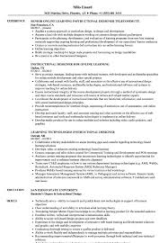 Writing a instructional designer cover letter is your introduction to the hiring manager. Learning Instructional Designer Resume Samples Velvet Jobs