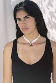 Danica Stamenic Brutalist Carved Tigers Eye Pendant