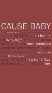 New Romantics Taylor Swift Quotes Quotesgram