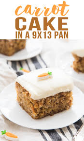 She always carried the best snacks and treats. Easy Carrot Cake In A 9x13 Pan Like Mother Like Daughter