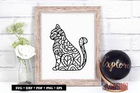 If you had been there, you. Cat Mandala Paper Cut Template Graphic By Svgs101 Creative Fabrica