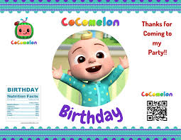 Download & share with one click! Copy Of Cocomelon Birthday Invitation 14 Artofit