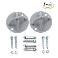 2 Pack Ceiling Anchor X Mount Bracket Hook For Crossfit Yoga Swing And Hammock Create A Durable And Discrete Mount Almos Yoga Swing At Home Gym Ceiling Anchors