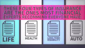 What kind of insurance do you get with disability. 4 Types Of Insurance Everyone Needs