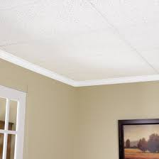 The drop ceiling grid can be installed after you've installed your wall angle and figured your layout. Install A Suspended Ceiling 1 Rona
