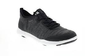 Geox U Nebula X U826BA0006KC9999 Mens Black Canvas Euro Sneakers Shoes |  eBay
