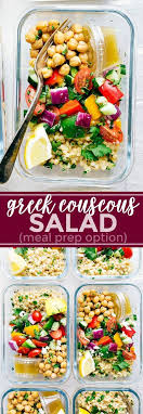 Rosemary chicken couscous salad 69 this is a wonderful summer salad. A Delicious And Healthy Greek Couscous Salad That Everyone Will Go Crazy For Meal Prep Options And Tips Included Salad Meal Prep Vegetarian Meal Prep Meals