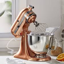 Kitchenaid Copper Metallic Series Stand Mixer Reviews Crate And Barrel Copper Kitchen Appliances Kitchen Aid Copper Kitchen