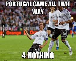 Con este resultado, alemania vuelve a estar fuera y hungría no se clasificaría pese a ser alemania y portugal empatan con tres puntos y hungría cierra el grupo con un punto. 9gag Why So Serious Germany Football Soccer Memes Germany