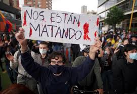 Un mes de protestas en colombia: Protestas En Colombia Las Protestas Contra El Gobierno Colombiano Dejan Al Menos 24 Muertos Publico