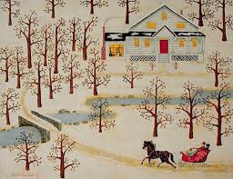 Traveling Over The River And Through The Woods To Grandmother S House For Thanksgiving Over The River Vintage Thanksgiving Retro Art