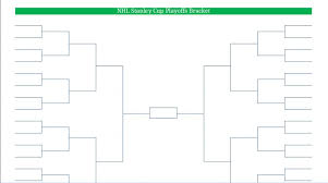 Printable Pdf Nhl Hockey Playoffs Bracket Blank Nhl