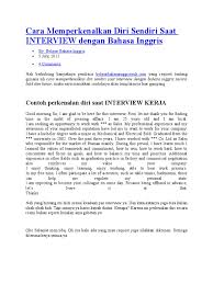 Itu dia sedikit gambaran tentang contoh surat. Contoh Surat Perkenalan Diri Dalam Bahasa Inggris