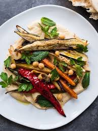 Rezept Hummus Mit Mediteranem Ofengemuse About Fuel Hauptspeise Einfache Gerichte Rezepte