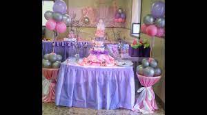 Babyshower centerpiece/ dollar tree picture frames/tiffany & co theme candy table/dollar tree diy. Baby Shower Pink And Purple Theme Youtube