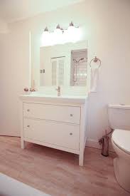 Kitchen sinks come in numerous basin configurations along with installation methods. Thrifty Bathroom Makeover With An Ikea Hemnes Vanity The Happy Housie