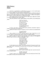 Mihai eminescu (născut mihail eminovici; Referat Mihai Eminescu Glossa Romana 3918 Regielive