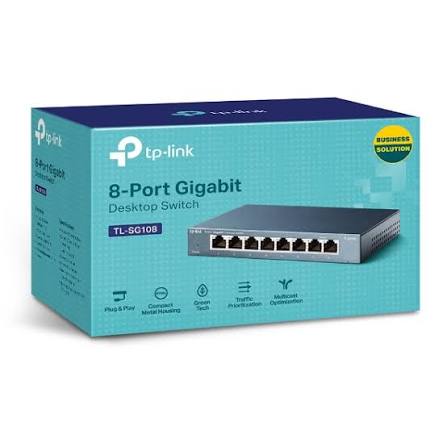 TL-SG108 | 8-Port 10/100/1000Mbps Desktop Switch | TP-Link Nordic