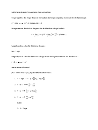 We did not find results for: Diferensial Fungsi Eksponensial Dan Logaritma