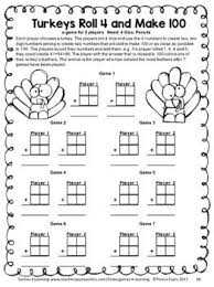 Printable 3rd grade math worksheets besides using fun games for 3rd grade third math, third. No Prep Thanksgiving Math Games For Third Grade With Turkeys Pumpkins And More Thanksgiving Math Third Grade Math Games Thanksgiving Math Games