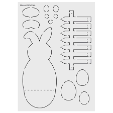 Check out our dina4 selection for the very best in unique or custom, handmade pieces from our sweaters shops. Design Schablone Nr 2 Hasen Korbchen Din A4 Schablonen Idee Mit Herz Herz Basteln