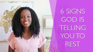 Start your day with christ in your heart! 6 Signs God Is Telling You To Rest