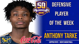 MEAC Announces Weekly Men's Basketball Honors, presented by Coca-Cola