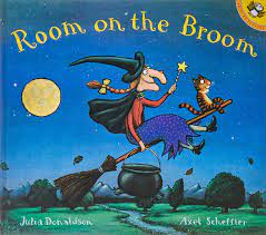 Have you heard of the children's book room on the broom by julia donaldson? Room On The Broom Donaldson Julia Scheffler Axel 9780142501122 Amazon Com Books