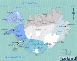 Greenland on world map stock photo download image now. File Iceland Regions Map 2 Png Wikimedia Commons