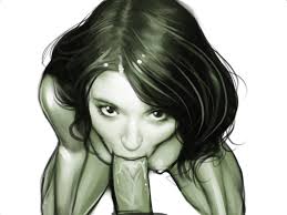 Witness sensual blowjob drawing art featuring r34 futanari and fandom tableaux