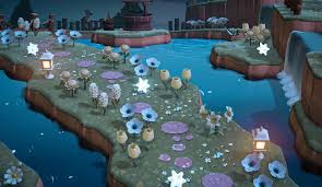 Dreamy Island Path In 2020 Animal Crossing Animal Crossing 3ds Animal Crossing Pc