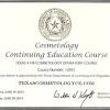 Initial cosmetologist license by examination. 1