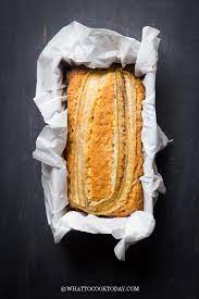 Sift the flour, sugar, salt, cocoa powder and baking powder into the banana mixture. Healthier Soft Fluffy And Moist Banana Cake Using Oil Bolu Pisang Panggang