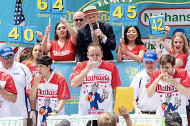 The topsfield fair is hosting it's 2nd annual hot dog eating contest on saturday, october 5th at 2pm on the trianon stage. Nathan S Famous Hot Dog Eating Contest 2021 Live Streaming Reddit Alternatives Fourth Of July Tv Channels And Schedule The Sports Daily