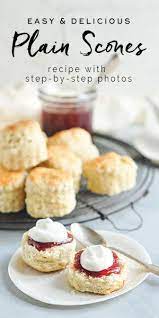 Plain Scone Recipe With Step By Step Photos Eat Little Bird Recipe Scones Recipe Plain Scones Recipe Easy Scones Easy