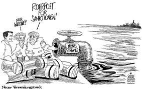 Nord stream is a system of offshore natural gas pipelines running under the baltic sea from russia to germany. Oliver Schopf Politische Karikaturen Merkel Pocht Auf Sanktionen Gegen Russland Nach Nawalnys Vergiftung Und Erwagt Sanktionen Die Auch Die Russisch Deutsche Gasleitung Nord Stream 2 Betreffen Konnten Auch Die Eu Soll Uberzeugt Werden