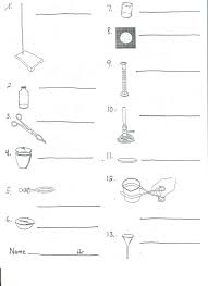 Image Result For Recognizing Lab Equipment Worksheet Chemistry Lab Equipment Lab Equipment Chemistry Labs