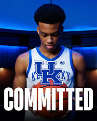 2027 5⭐️ commits to Kentucky ! Mark Pope's first 5 star recruit 🔥🔥