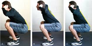 Figure 5 A A Squat Pattern With Lumbar Flexion Present At The Bottom Squats Body Weight Pattern