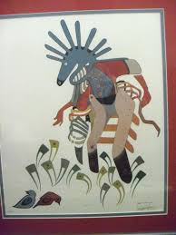 Native American Art-Print-Benjamine Harjo Jr.