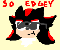 Edgelord personality disorder (epd) rule out: Shadow The Edgelord Drawception