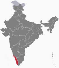 Kerala geographical map with districts.kerala tourist places. Kerala Wikipedia